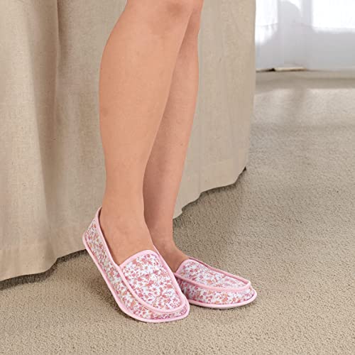 EasyComforts Women's Chintz Soft Slippers2