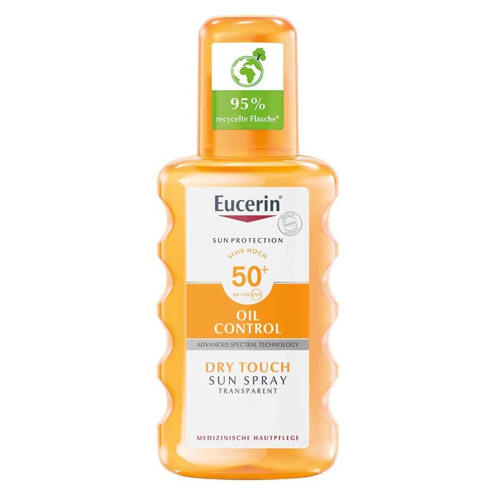 Eucerin Oil Control Sun Spray Transparent LSF 50+, 200 ml Olej