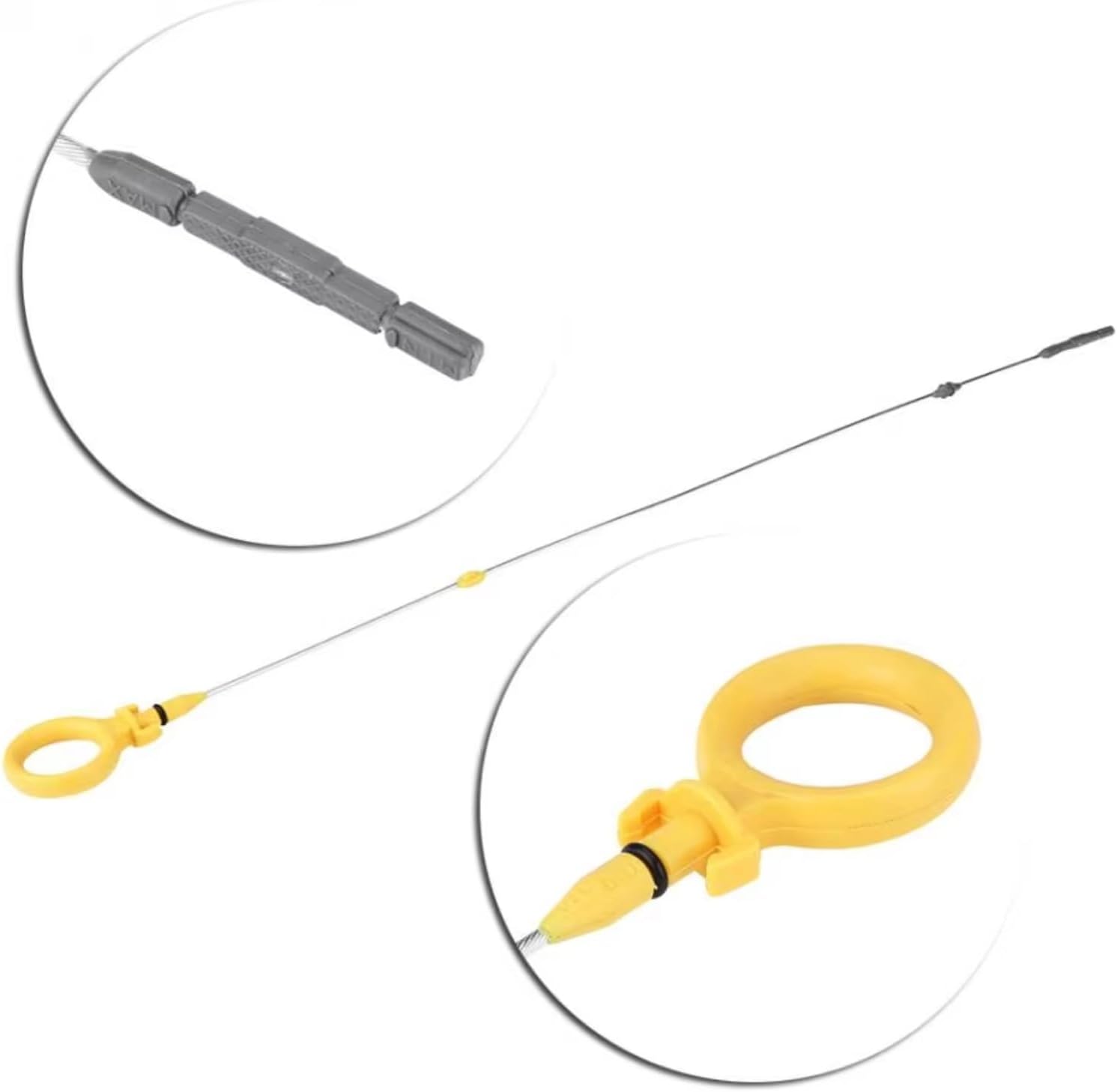 Car Oil Dipstick Oil Level Sensors for A4 for Quattro 2005 2006 2007 2008 2009 2.0L Engine Oil Dipstick Oil Level Gauge Readable Level Indicator 06D115611B