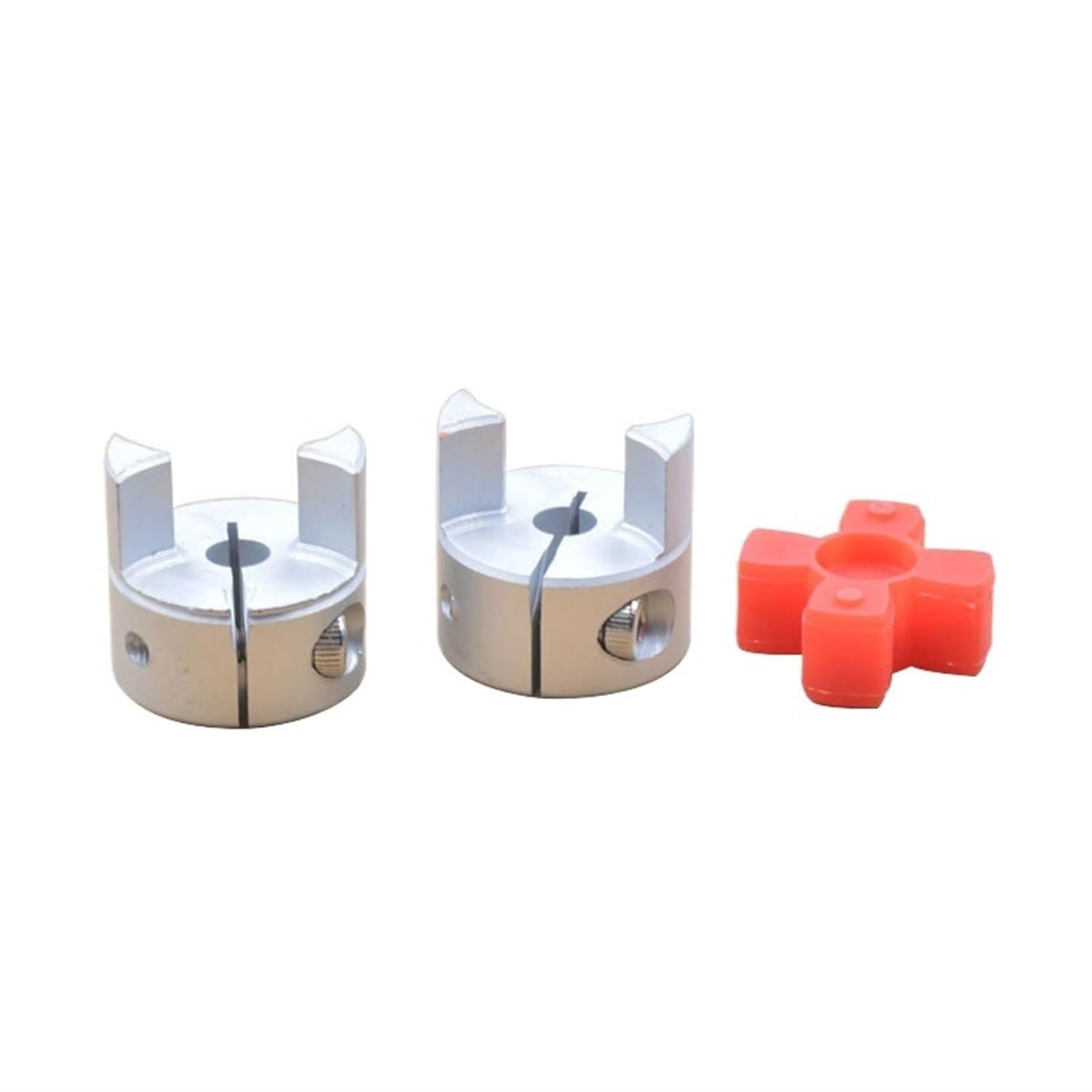 Accouplement de serrage rigide en aluminium Connecteur coupleur Flexible XB aluminium prune arbre couplage fleur de prunier D30L40 diamètre intérieur-8mm(8mmx8mm)