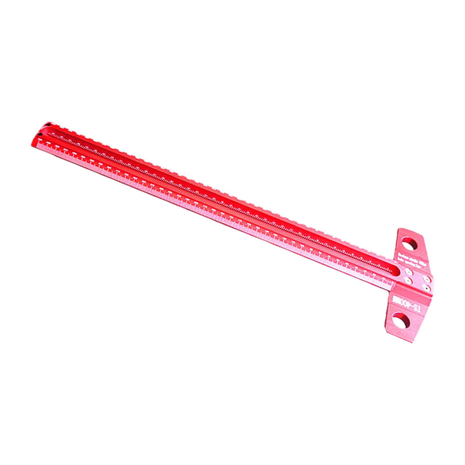 Fromceo 400Mm Woodworking Scriber T-Type Ruler Gauge Scriber Tool Marking Gauge For Woodworking Crafting Accessories Lightweight Measure