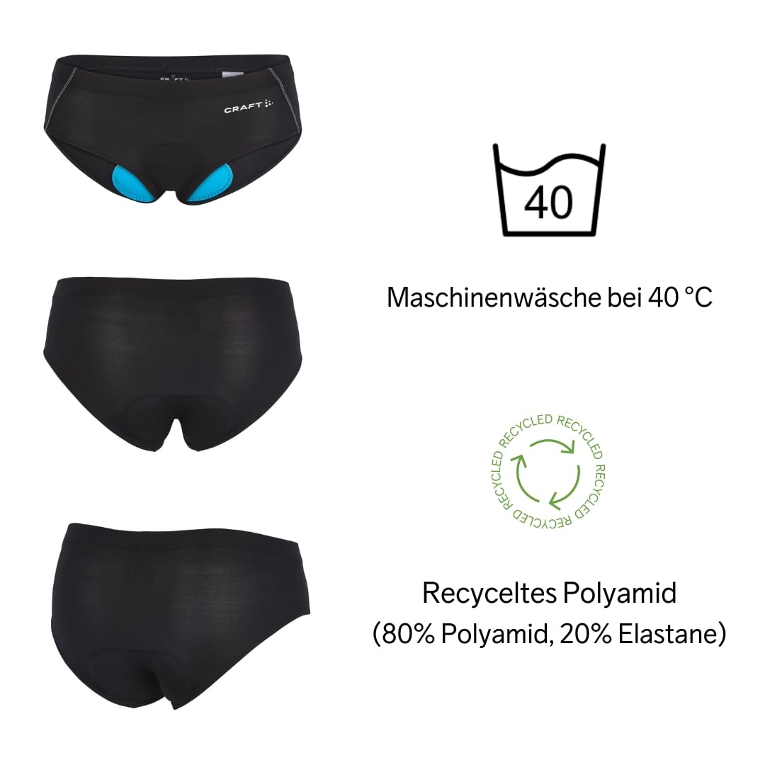 Craft base-layer-bielizna Kobiety Greatness Bike And Cycling With Chamois Pad Hipster Athletic Underwear