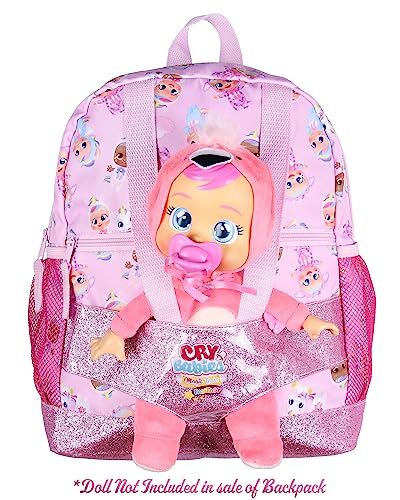 INTIMO Cry Babies Magic Tears Characters Baby Doll Carrier Dual Compartment Backpack2
