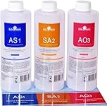 Facial Beauty Aqua Peel Solution 400ml Per Bottle Aqua Hydra Peeling Solution Face Cleansing Serum 3 Bottles and Moisturizing for Hydra aqual Peel Machine Solution AS1/SA2/AO3