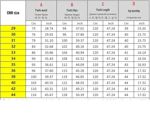 Men Size Thin Jean Men High Waist Straight Leg Denim Trouser Extral Long Length4