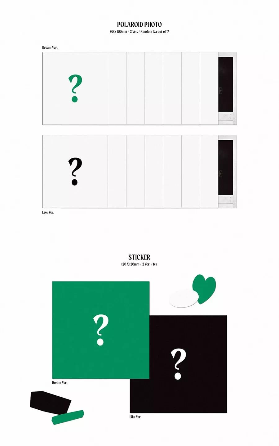 TRENDZ DREAMLIKE 4th Single Album (DREAM + LIKE - 2 Ver Set.) K-POP SEALED