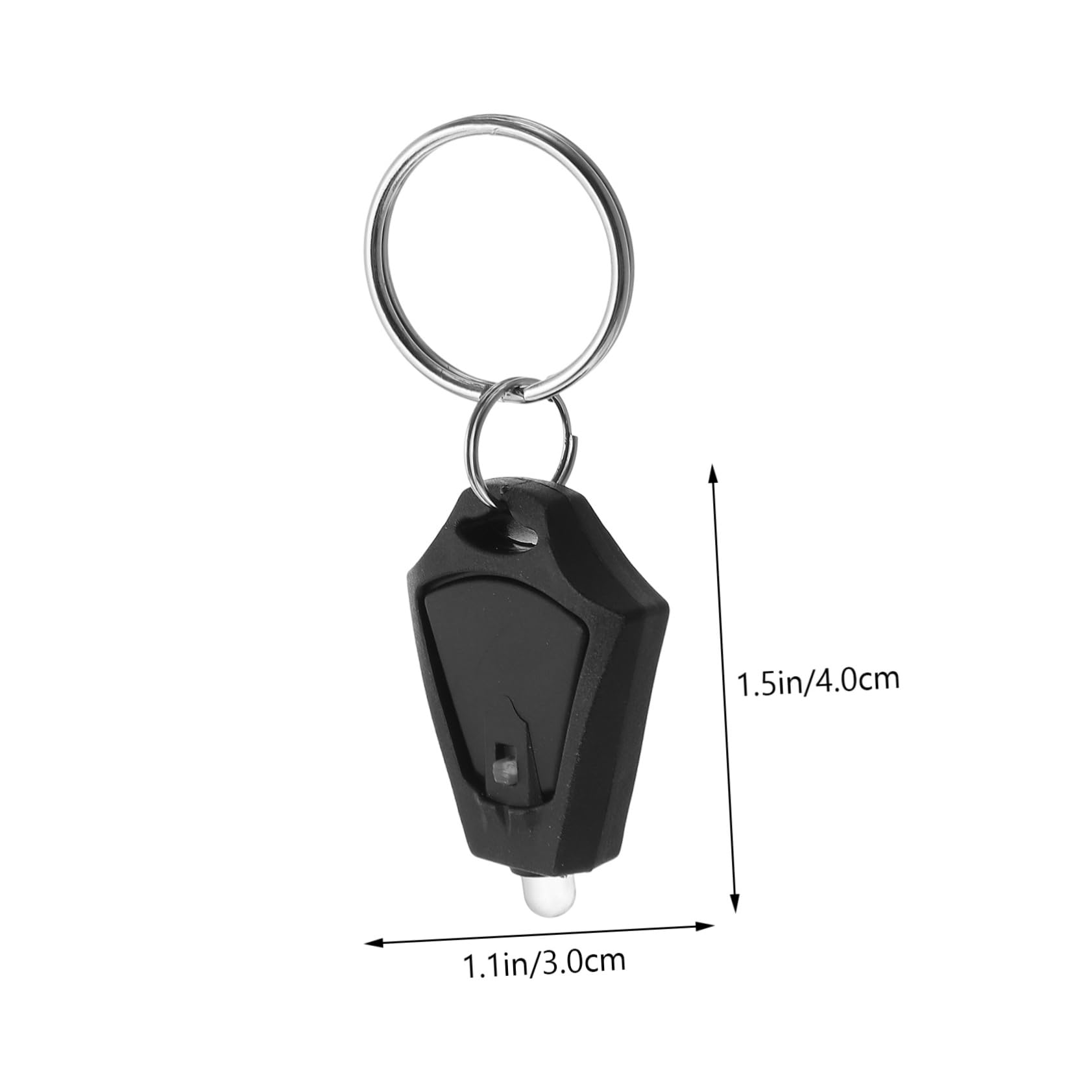 Abaodam 5Pcs Key Ring Emergency Light Compact LED Keychain Flashlight Durable Lamp for Daily Use for Camping Hiking and Emergency Situations Light