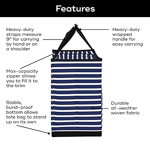 SCOUT 4 Boys Extra Large Tote Bag for Women - Utility Tote with Zipper Closure and Handles - Beach Bag, Storage, Travel… - Image 6