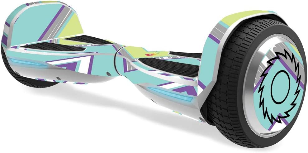 MIGHTY SKINS Compatible with Razor Hovertrax 1.5 Hover Board - Pastel Chevron | Protective, Durable, and Unique Vinyl Decal wrap Cover | Easy to Apply, Remove, and Change Styles | Made in The USA