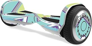 MIGHTY SKINS Compatible with Razor Hovertrax 1.5 Hover Board - Pastel Chevron | Protective, Durable, and Unique Vinyl Decal wrap Cover | Easy to Apply, Remove, and Change Styles | Made in The USA