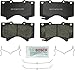 BOSCH BP1303 QuietCast Premium Semi-Metallic Disc Brake Pad Set - Compatible With Select Lexus LX570; Toyota Land Cruiser, Sequoia, Tundra; FRONT