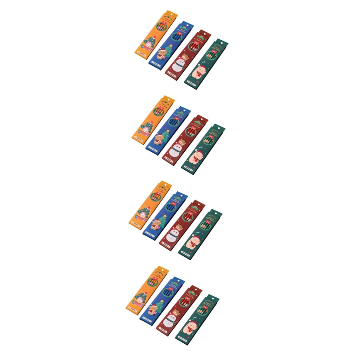 4 Sätze Weihnachts Bleistiftspitzer Elektrischer Schulbleistift Bleistifte Für Weihnachten Gelmarker Bleistift Zum Prüfen LED Topper Bleistifte Für Hb Skizzenbleistift Stück * 4