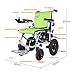 AMITD Ligero Plegable De Silla De Ruedas Eléctrica, De Doble Motor, Manual...