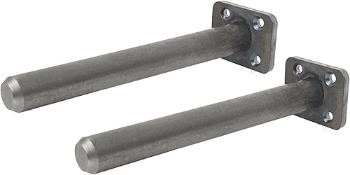 Par de resistentes soportes de 2" para repisa flotante HECHO EN EE.UU.