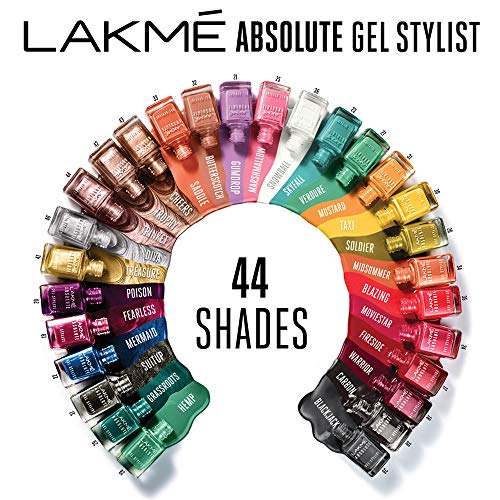 Image of Lakme Absolute Gel Stylist Color, Carbon, 12 ml