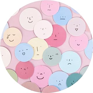 45pcs Emoji Sticker Set_Decorative Assorted Emoji Stickers, Journal Stickers, Planner Stickers, Scrapbooking, Art Craft, Envelope Seal, Gift Package, Diary, Album