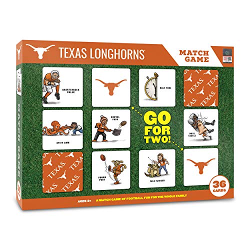Image of YouTheFan NCAA Officially-Licensed Memory Match Game - Humorous, Team-Specific, Original Hand-Drawn Artwork, Fun for the Whole Family, for Fans Young and Old