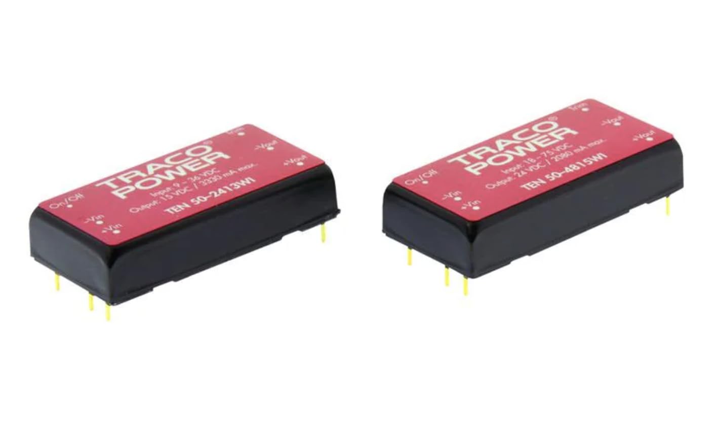 Ten 50-4815WI,Isolated DC/DC Converters - Through Hole Product Type: DC/DC; Package Style: 2