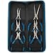 Delcast MB-6 Mini Pliers Jewelry Design, Beading and Repair Tool Kit with Case, 6-Piece