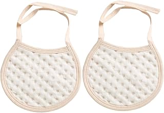 Cabilock Babadores Para Bebê 2 Peças Babadores Para Alimentação Do Bebê Babador Simples Laço Toalha De Saliva Renda Blush Recém-Nascido Babadores Babador De Bebê