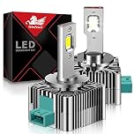 WinPower D3S LED Headlight Bulb 35W 5200LM 6000K Cool White High Low Beam Xenon HID Conversion Kit, 2 Pcs