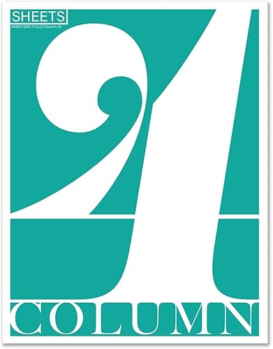 Vista 45 de BookFactory Libro de registro de 12 columnas/cuaderno de registro columnar (formato de libro columnar de 12 doce columnas) - 100 páginas, 8.5 x 11