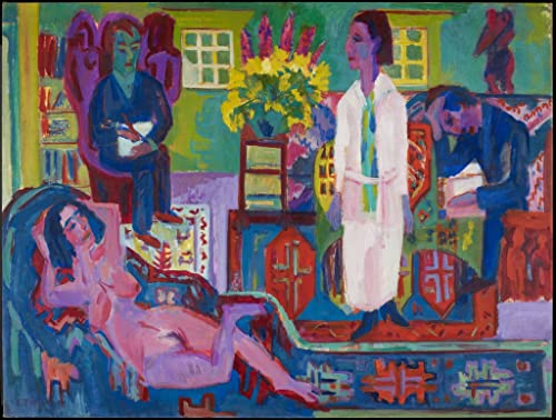 Poster Kirchner Street Near the Central Schöneberg réveille l'élégance de votre salon moderne