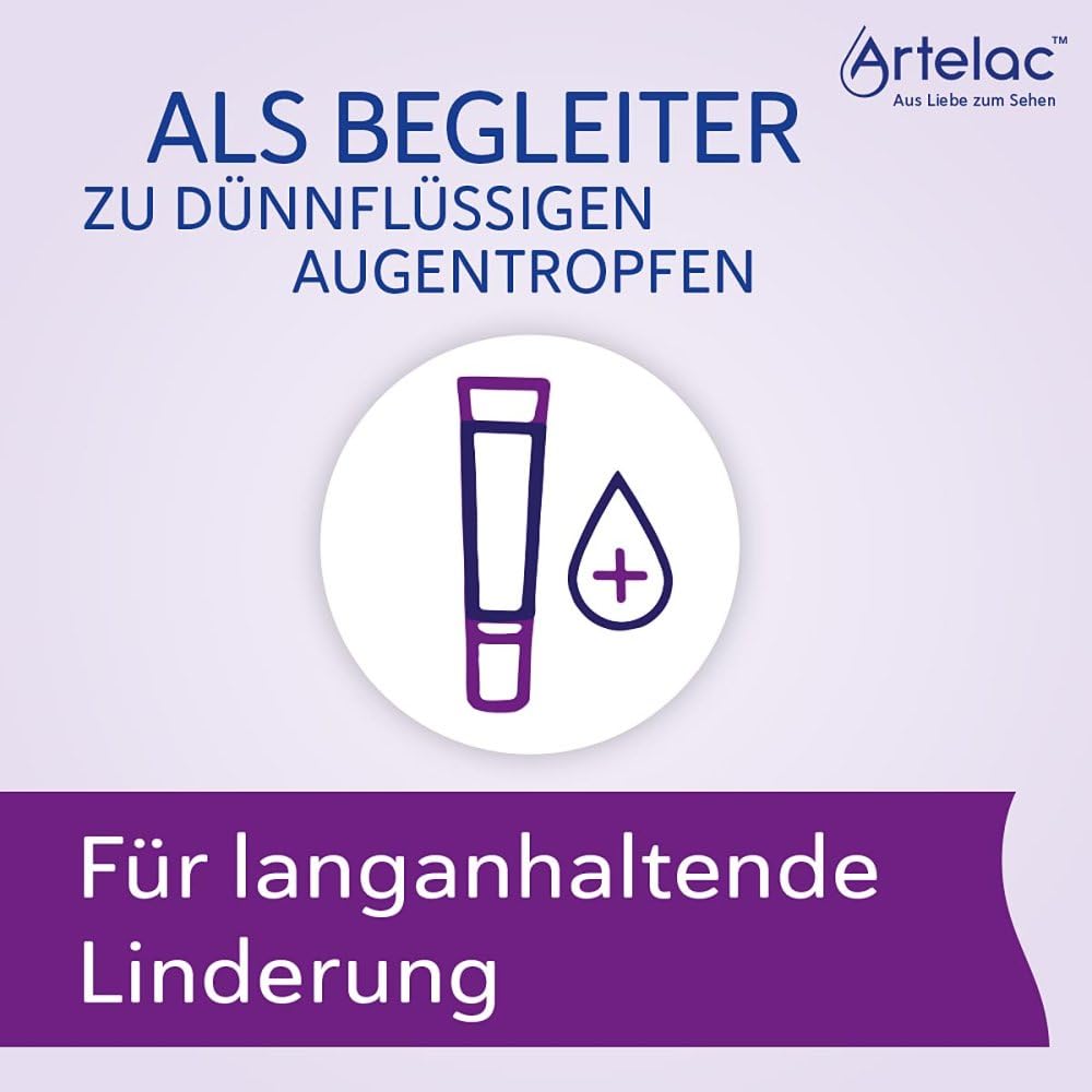 Artelac Nighttime Gel Augengel - Feuchtigkeitspflege zur Nacht 3X10 g