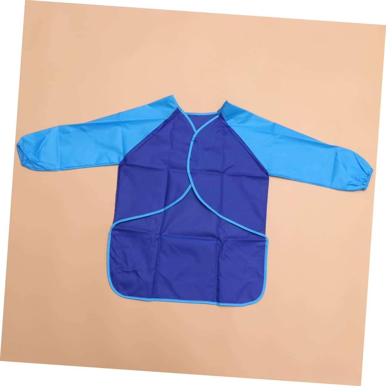 BESPORTBLE 3Pcs Art Smock Long Sleeved Painting Apron for Boys and Red Yellow and Easy to Clean Closure for