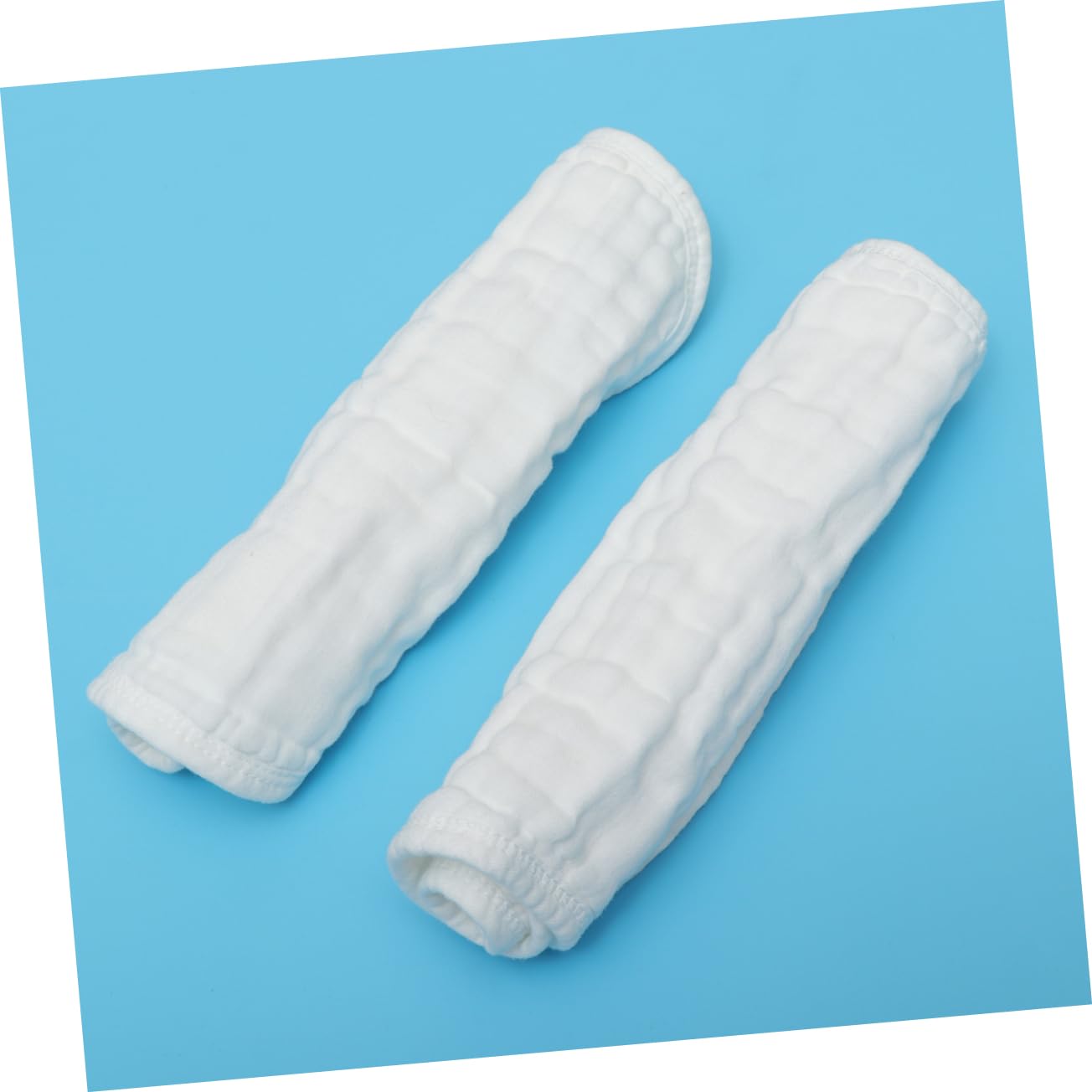 4pcs Burp Cushion and Gauze Towel Soft Shoulder Pad for Milk Spitting and White for Newborns and Boy Girl