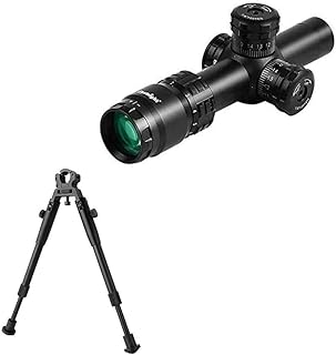 Product Image BESTSIGHT Clamp-on Bipod for Rifles 6-9 inch Folding Hard Bipod with BESTSIGHT Tactical Rifle Scope Optic 2-8x20 Rifle Scope - BESTSIGHT