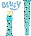 Bluey Kids Digital Projector Watch with 6 Image Slides, Adjustable Character Strap, Digital LCD Display, Bright Projection Button, Fun for Preschool Ages, Wrist Size 5.5
