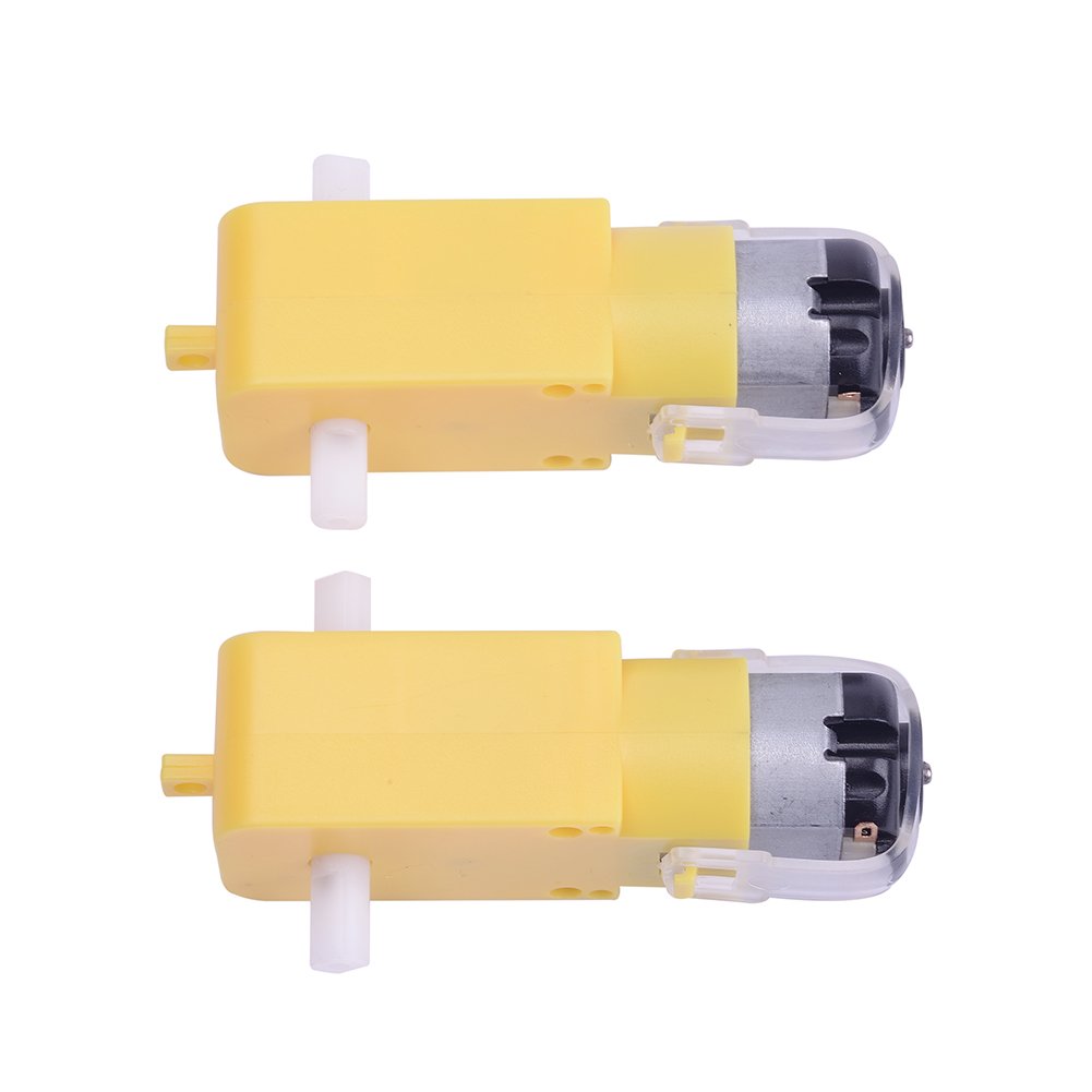 2Pcs Gear Motor Dual Shaft for Smart Car Robot Arduino (Pack of 2) CYT1037