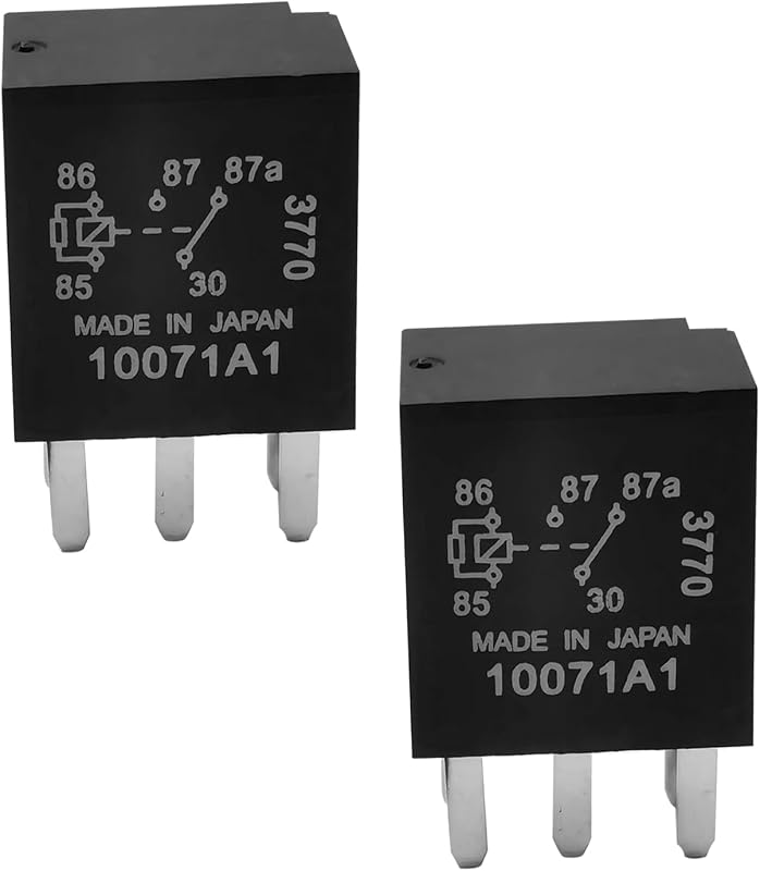Relé da bomba de combustível WZP 12 V com 5 pinos – Conjunto com 2 unidades