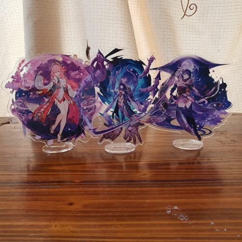 Genshin Impact Shikanoin Heizou 15 cm (5,9 pol) figura de suporte acrílico modelo bonito placa de me