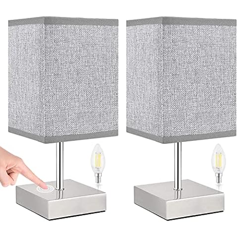 Lámpara de Mesa Táctil Regulable Lovebay Cover