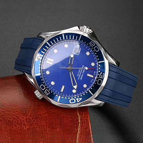 Correas para reloj Omega Seamaster Planet Ocean de goma flexible 7