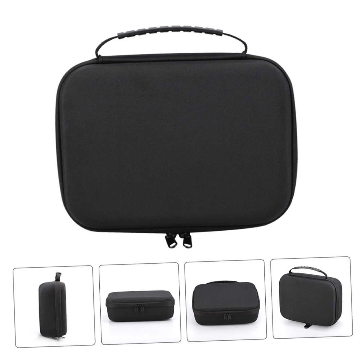 Veemoon Organizador De Electrónica Portátil con Asa Estuche Rígido para Cables Cargadores y Accesorios De Viaje Protección Antigolpes para Datos y Dispositivos Digitales
