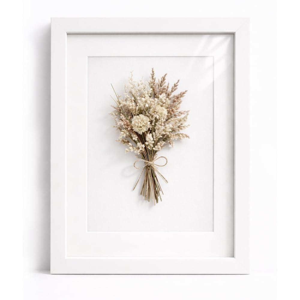 Enmarkalia - Marco de foto con Profundidad Tipo Vitrina 3D color Blanco - 40x40 cm con Paspartú Incluido – Marco Efecto Caja para Fotos, Recuerdos y Objetos. (Blanco X1 Ud., 40 x 40 cm)