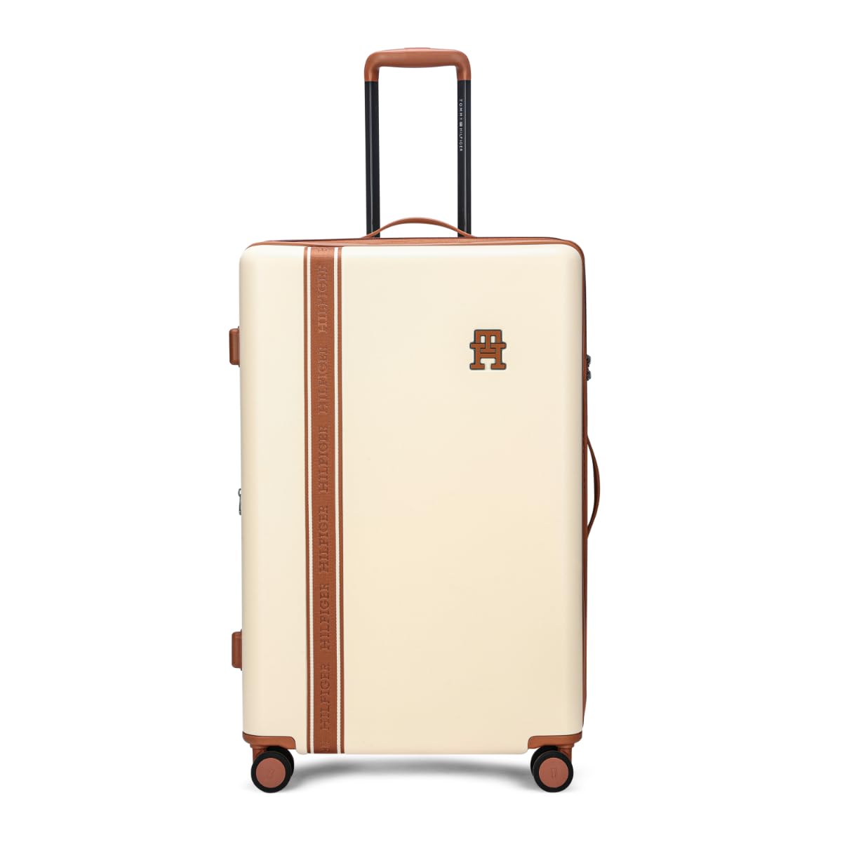 Large Luggage Edison - Tan | Check-in Trolley Bag with TSA Lock | 360° Hinomoto Spinner Wheels | Telescopic Handle | Expandable | Hardshell PC Suitcase | 116L Capacity-image-23