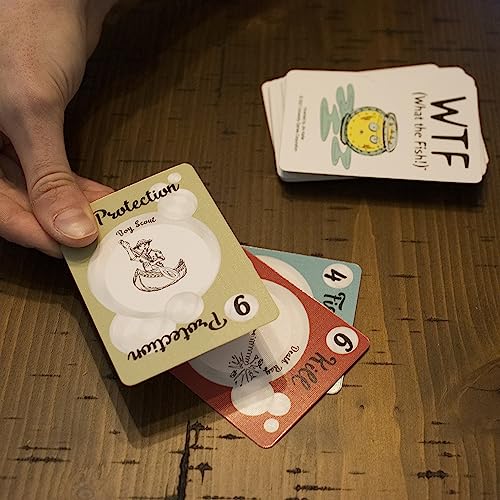 University Games WTF (What the Fish!) - Juego de cartas estratégico para 3 a 6 jugadores, edad mínima 8 años miniatura 6