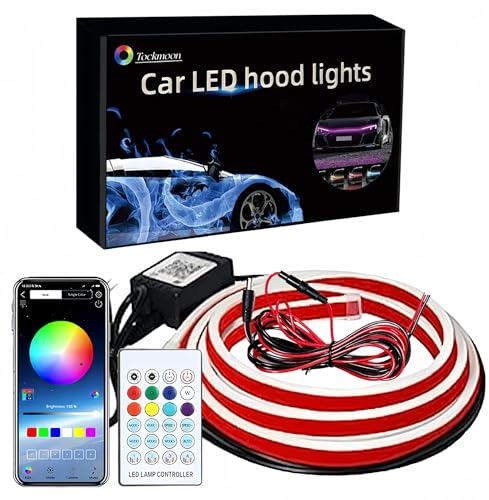 Tira LED Multicolor para Capó de Auto 79 pulgadas miniatura 4