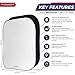 Autoamerics Windshield Sun Shade 2-Piece Foldable Car Front Window Sunshade for Most Sedans SUV Truck - Auto Sun Blocker Visor Protector Blocks Max UV Rays and Keeps Your Vehicle Cool - Medium Fit