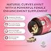 Better Butt and Breast Enhancement Pills - Potent Herbal Breast and Butt Enhancement Pills with Horny Goat Weed for Women Complex with Panax Ginseng Saw Palmetto and Maca Root for Women - 90 Count