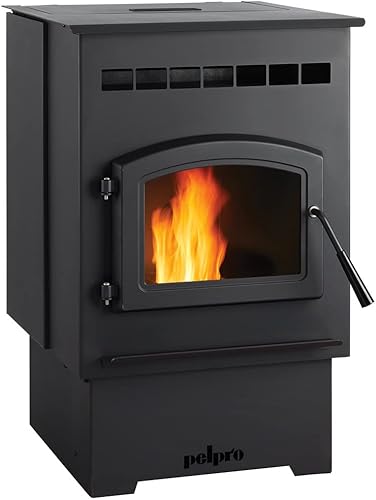 PelPro Estufa de pellets con tolva de 60 lb (PP60-B)