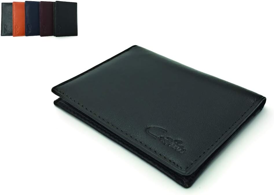 Slimlet : Slim Pure Leather Wallet : Handmade Soft Leather wallet for men
