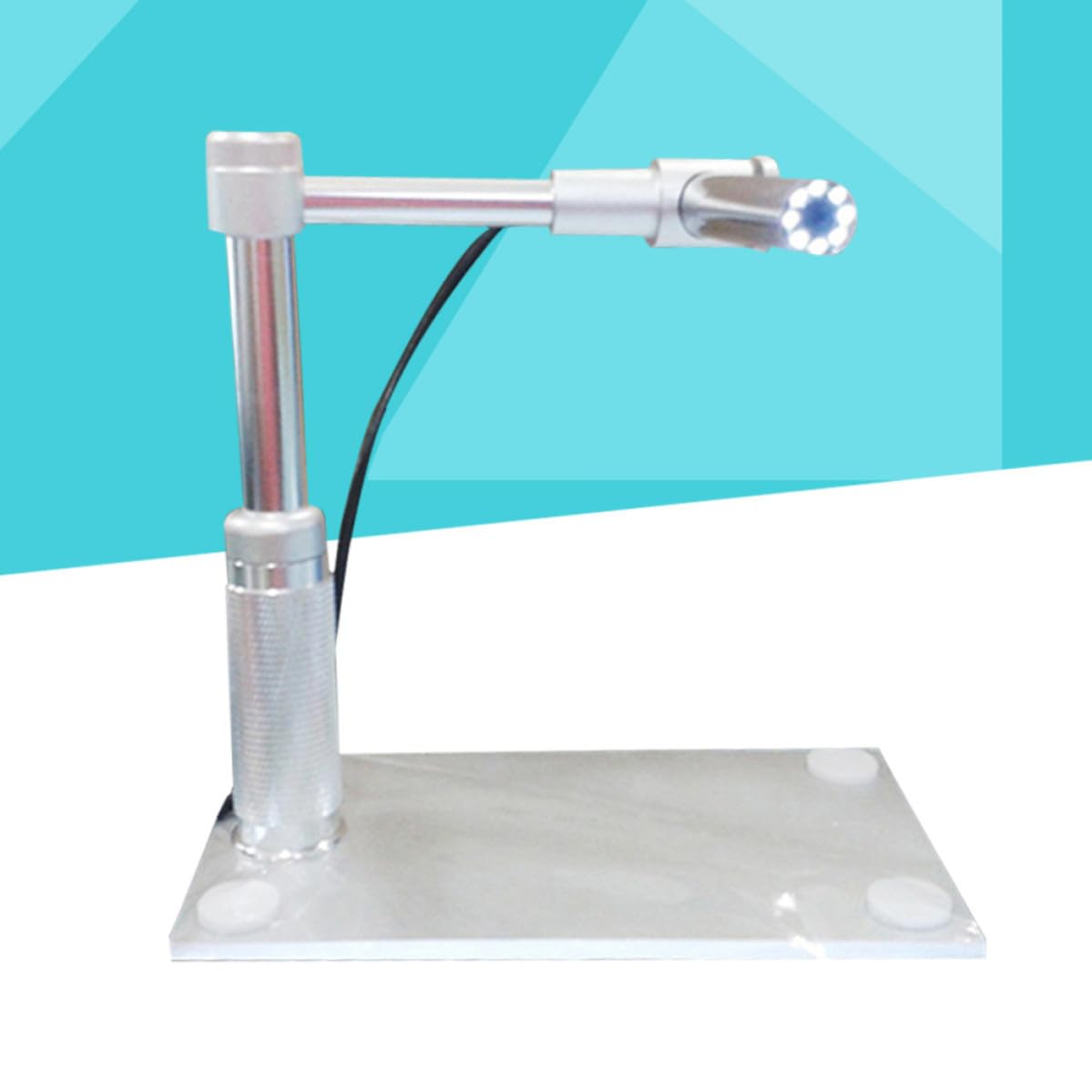 Microscopio Digital Aumento y Cámara Microscópica USB Portátil 600x con 8 Luces LED Ajustables, Microscopio USB Compatible con Windows Xp/vista/7/8 para Inspección Industrial