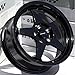 Circuit Performance CP22 16x7 Gloss Black 5x114.3 +35mm Offset Wheels Spoon SW388 Style