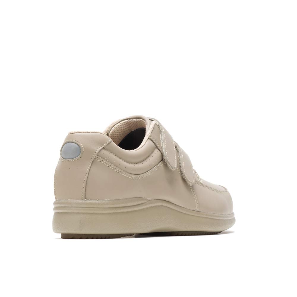 Hush Puppies Womens Power Walker Ii Loafer Taupe Leather