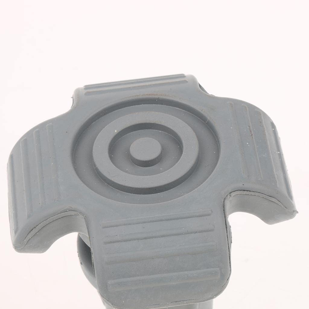3 Piezas Tapón de Caucho para Bastón Punta Antideslizante Repuesto de Bastones Tope para Muletas Goma Resistente Y Duradera Adecuado para, 3 piezas